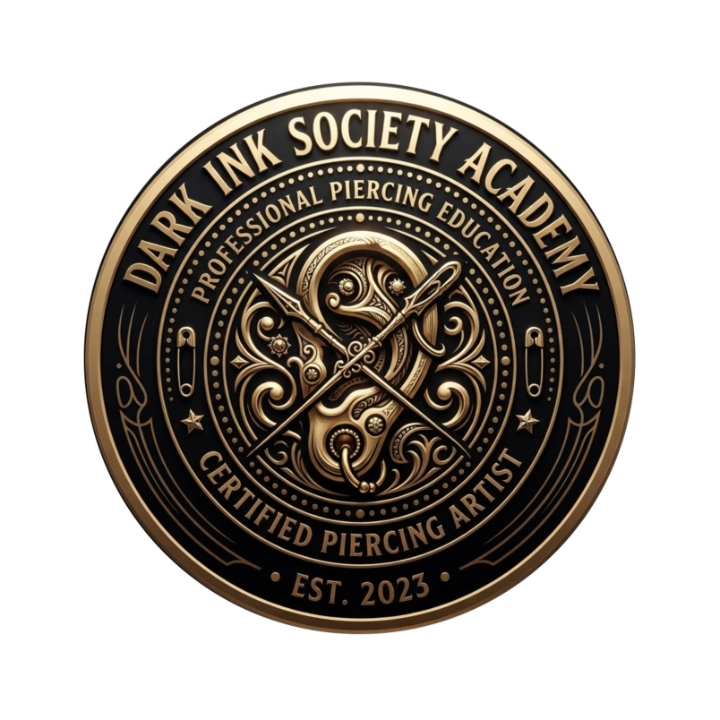 Dark Ink Society Academy – Online Piercing-Kurs inklusive Starter-Box & Zertifikat