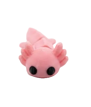 Flexibler 3D-Druck Axolotl – Bewegliches Gelenk-Fidget-Toy